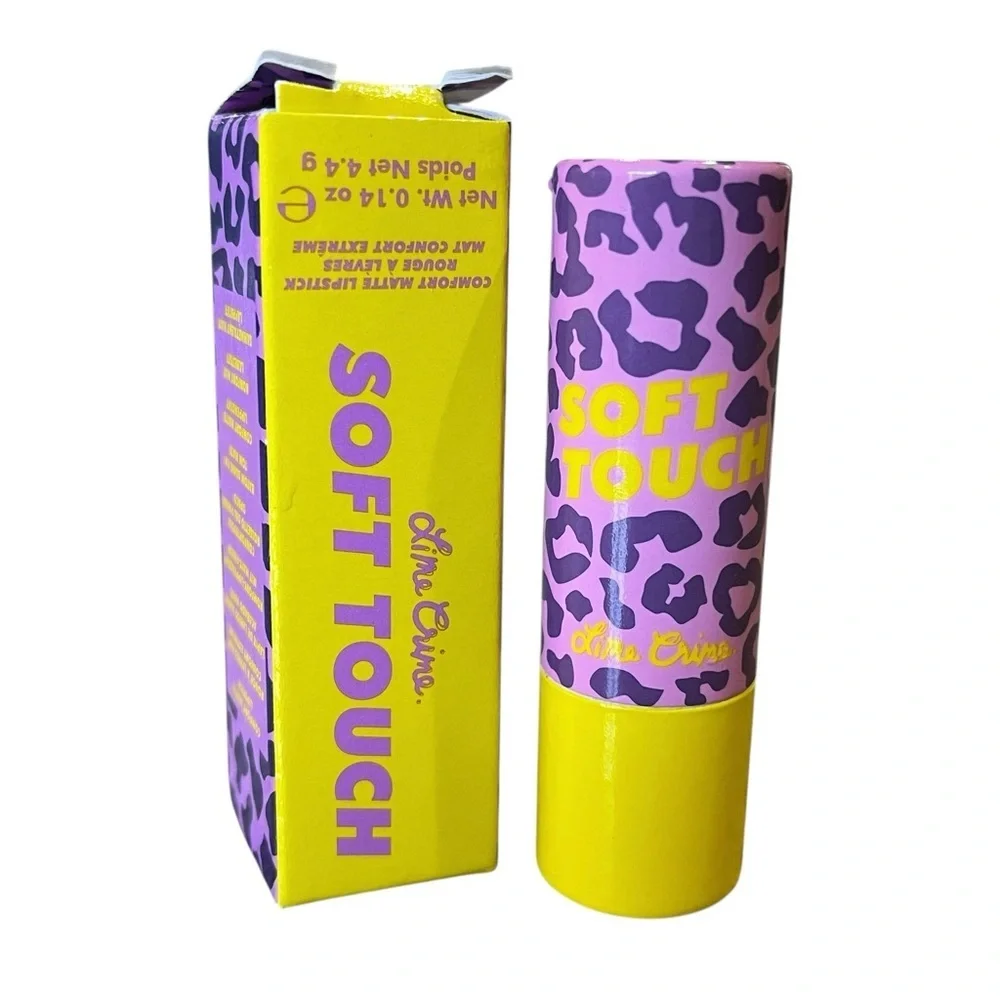 Lime Crime Soft Touch Lipstick RADICAL RED Comfort Matte NIB Full Size USA Made